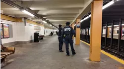 Man slashed aboard A train in Bed-Stuy; person of interest in custody