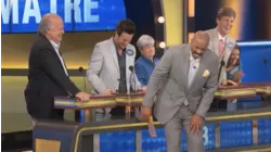 THIS ANSWER made Steve WALK OFF THE FEUD!!!