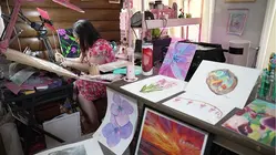 Lake Peekskill mother with autism turns to art to cope with cancer diagnosis and inspire others