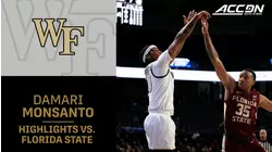 Wake Forest's Damari Monsanto Has A Near-Perfect Shooting Night