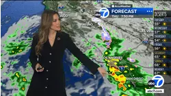 Latest weather with Leslie Lopez