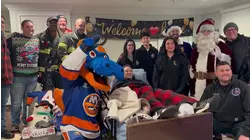 Nonprofit brings holiday cheer to Nassau police officer recovering from motorcycle crash