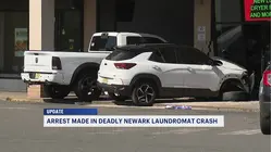 Person charged in deadly crash at Newark laundromat