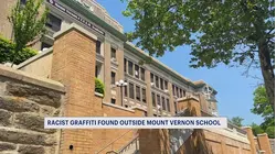 Racist graffiti found at Mount Vernon school