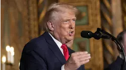 Trump backs off new attacks, touts U.S.-Venezuela oil partnership