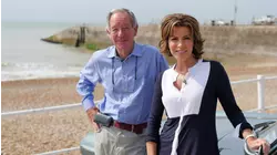 Natasha Kaplinski and Michael Buerk