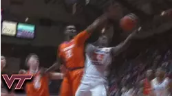 Virginia Tech's Tyrece Radford Leaves Defender in Dust on 3-Point Play