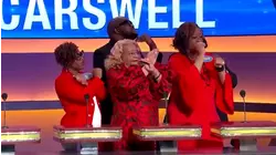 Danielle gets dirty and scores! | Family Feud