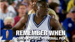 Coach K's First #1 Overall NBA Draft Pick | Coach K Remember When