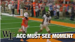 Wake Forest's A.T. Perry Closes The Curtain On 'Cuse | ACC Must See Moment
