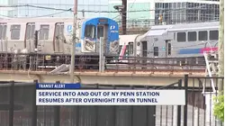 NJ Transit riders advised to expect delays this weekend following train tunnel fire