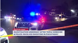 Police officers fatally shoot man armed with knife, discover 3 bodies inside Piscataway home