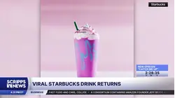 Starbucks' Unicorn Frappuccino makes a magical return for one weekend only