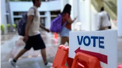 Voters cast ballots in first major election since Trump's return to White House