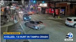 4 dead, 13 injured after driver crashes into business, pedestrians in Tampa