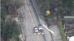 Portion of Topanga Canyon Boulevard to remain closed through at least noon Monday