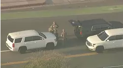 Glendale PD and bomb squad search apartment, tow yard after arrest