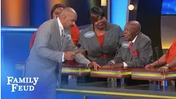 WHISPER IT Charlie!!! | Family Feud
