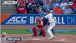 Georgia Tech's Tristin English Hits Leadoff Home Run