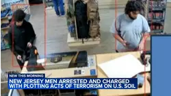 2 New Jersey men arrested for allegedly plotting acts of terrorism on US soil