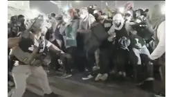 Another night of clashes between protesters and ICE agents outside Newark detention center