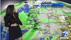 More spotty showers in the forecast much of this week in SoCal