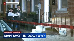 Man shot and killed in doorway of South Philadelphia home