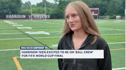 Harrison teen excited to be on 'ball crew' for FIFA World Cup finals