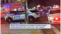 NYC crime falls, but some residents say they don't feel safer