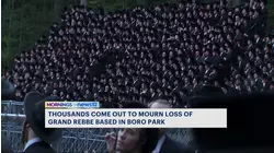 Thousands gather to mourn loss of Grand Rebbe based in Brooklyn
