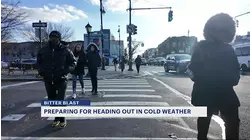Brooklyn residents brave the cold as temperatures dip