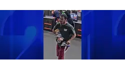 Man wanted for fraudulently returning items stolen from Coram Home Depot