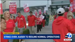 Kaiser Permanente workers end 5-day strike, to resume contract talks