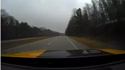 Snow flurries fall in Durham County