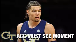 Georgia Tech's Jordan Usher Turns Tech's Defense Into A Slam | ACC Must See Moment
