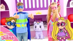Diana Doll Defeats the Boring Bots!