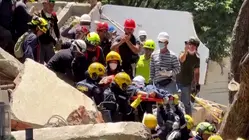 Woman Saved After 16 Hours Under Colombia Earthquake Debris