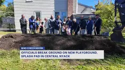 Central Nyack playground and splash pad project breaks ground