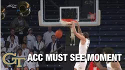 Georgia Tech Opens The Game With An Alley-oop | Must See Moment
