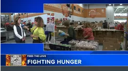 Volunteering to fight hunger