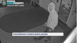 Church burglar on the run in Kingsbridge Heights