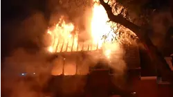 2 injured, including firefighter, after flames rip through home in Queens