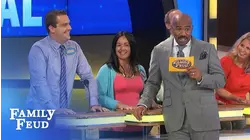 Angela doesn't want to hear THIS story again! | Family Feud