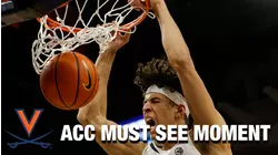 UVA's Kadin Shedrick Wows The Crowd With Two Straight Dunks | ACC Must See Moment