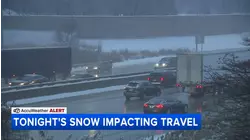 Snow creates slick roads across area, causes more delays at O'Hare