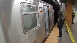 Rider stabbed in the back on the L Train in Union Square. Suspect on the loose