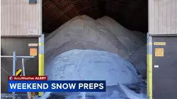 Preps underway for first snow of the season in Delaware Valley