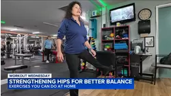 Workout Wednesday: Stronger hips for better balance
