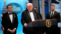 Trump Speaks After White House Correspondents' Dinner Shooting