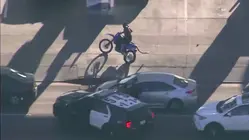Dirtbike Rider Leads LAPD on Wild Chase, Stops to Refuel